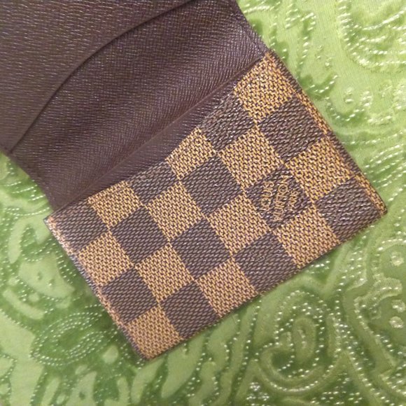Louis Vuitton Card Case Organizer Wallet Damier Ebene - Picture 8 of 14